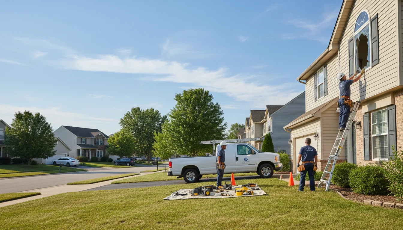 Expert window installer providing residential service in Claremont, IL